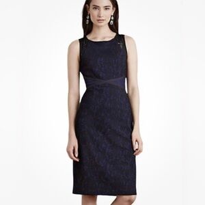 Anthropologie Moulinette Sours Jacquard Lankin Lace Bodycon Formal Dress